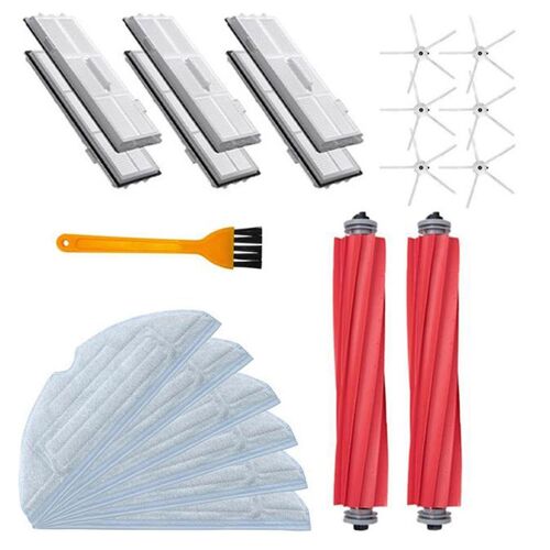 Brosse latérale et chiffons pour aspirateur Roborock S7, T7 et T7plus