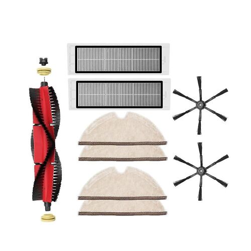 Lot de 9 brosses rotatives pour aspirateurs Xiaomi Roborock S50-S55 S5 Xiaomi Xiaowa E2 E3