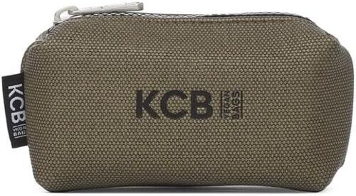 Kal-Trousse Mini Strong | Design Idéal Et Pratique | Compact Et Léger | Transport Facile | 100 % Végétalien, Kaki, Talla Única, Trousses De Toilettes