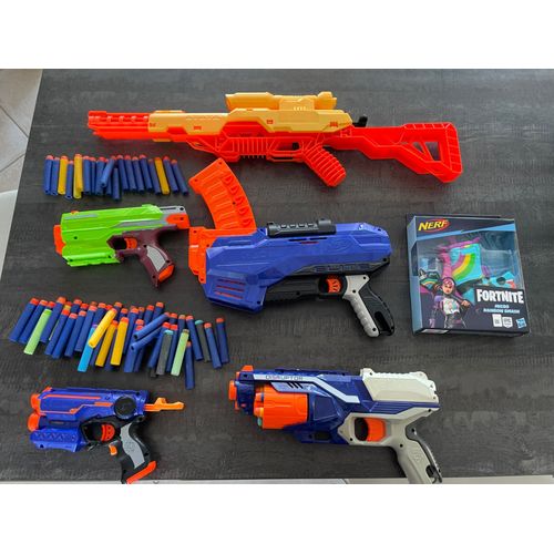 6 Pistolets Nerf