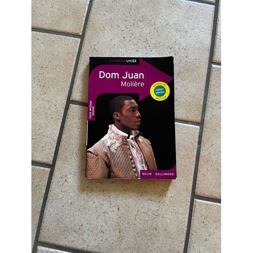 Livre Dom Juan De Molière 