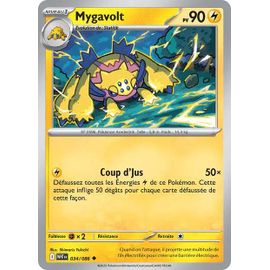 Carte Pokémon - Mygavolt - 034/086 - Ev10,5 Flamme Blanche
