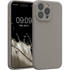 Kalanka-Housse Compatible Avec Apple Iphone 15 Pro Max Coque - Housse De Téléphone Protection Souple En Tpu Silicone - Stone Dust