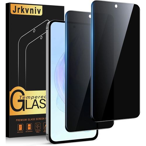 CAUC-Verre Trempé pour Honor 90 Lite 5G Anti Espion,Anti Spy Dureté 9H Vitre Film de Protection écran Anti-Rayures Sans Bulles Privacy Confidentialité Transparent HD Protecteur D'écran,2 Pièces