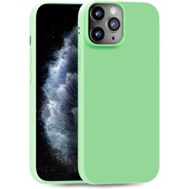 Coque Souple En Silicone Tpu Pour Iphone 11 Pro Max ¿ Fine Et Flexible, Protection Anti¿Chocs Renforcée, Vert Pastel