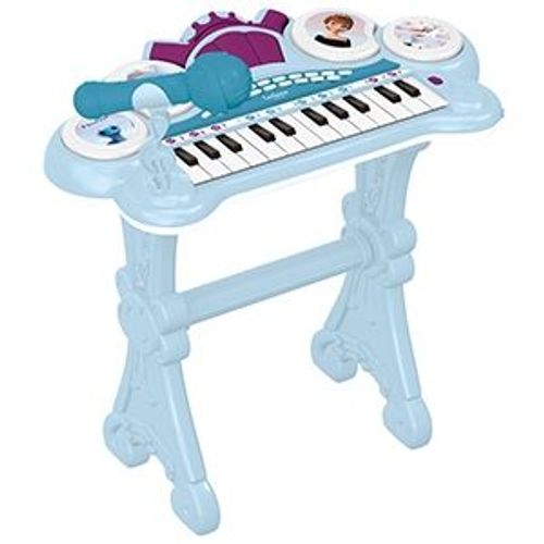 Piano électronique La Reine des Neiges avec siège et micro