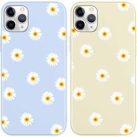 2 Pièces Coque Pour Iphone 11 Pro Max 6,5"" Happy Face Fille Femme Étui, Housse De Protection Antichoc Tpu Mignon Aesthetic Design Case Cover Pour Iphone 11 Pro Max, Coloré[Wke01863]