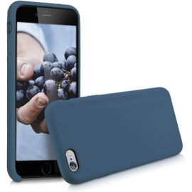 Eryi-Housse Compatible Avec Apple Iphone 6 / 6s Coque - Housse De Téléphone Protection Souple En Tpu Silicone - Bleu Foncé