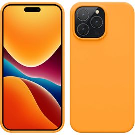 Tianyi-Housse Compatible Avec Apple Iphone 14 Pro Max Coque - Coque De Téléphone Fine Avec Finition Douce - Orange Fruitée