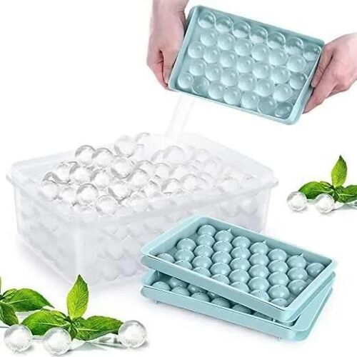 Moules À Glaçons - Non Spécifié - 2 Pcs - Matériaux De Qualité Alimentaire - Sans Bpa - 66 Glaçons
