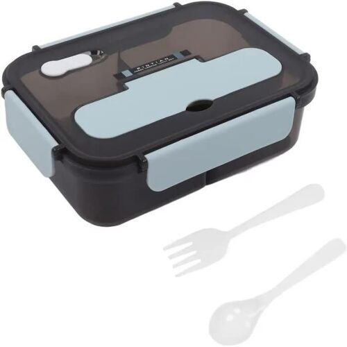Boîtes À Bento Pour Etudiant, Boîte À Lunchen Plastique, 1100 Ml Grande Capacité Boîte À Lunch Pour Adultes Et Enfants