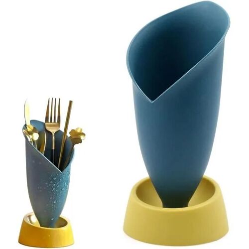 Cuisine Porte Ustensiles Egouttoir Couverts ,Panier Rangement Multifonction En Plastique