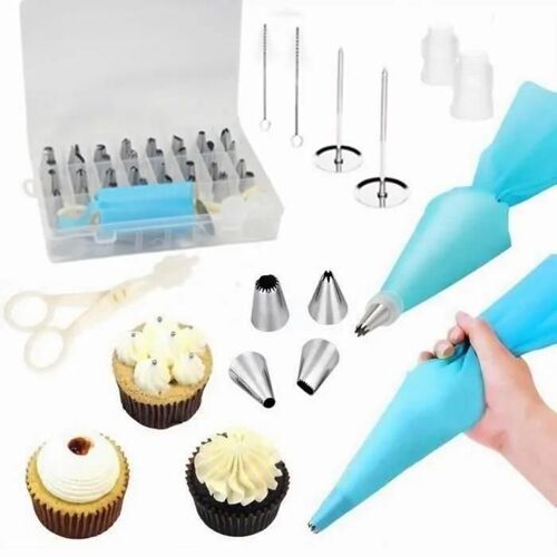 Kit De Décoration De Gâteaux - Zgeer - 42 Pièces - Douilles Inox - Poches Silicone - Accessoires Inclus