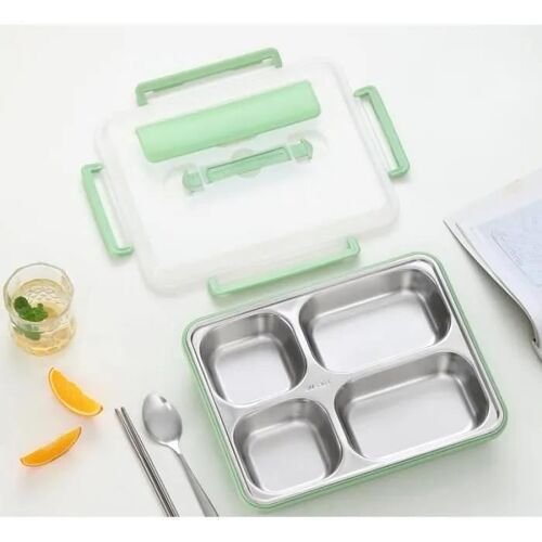 Boîte À Lunch - Zgeer - Acier Inoxydable 304 - Portable - Lavable Au Lave-Vaisselle - Vert