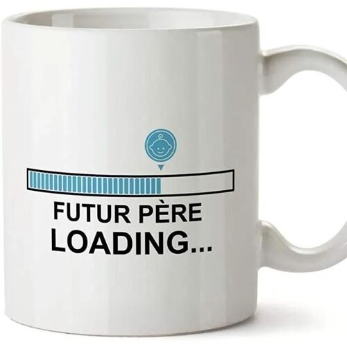 Mug - Zgeer - Modèle 5 - 350ml - Blanc - Compatible Lave-Vaisselle