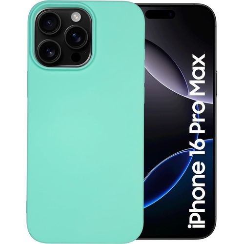 Teppa-Coque Iphone 16 Pro Max Turquoise - Coque De Téléphone En Silicone - Coque De Protection Antichoc - Phone Case