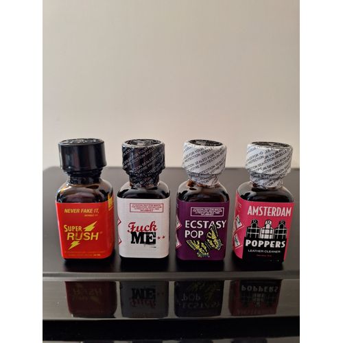 Poppers Super Rush - Fuck Me - Ecstasy Pop - Amsterdam 25 Ml