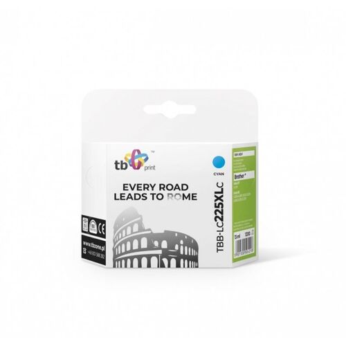 Ink for Brother LC225XL TBB-LC225XLC CY