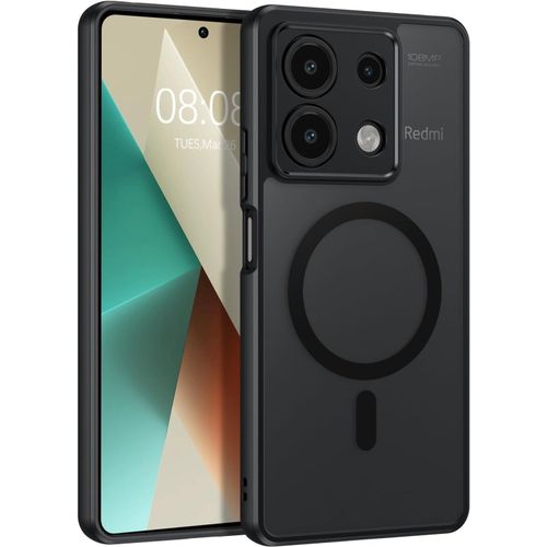 Coque Magnétique Xiaomi Redmi Note 13 5g, Case Compatible Avec Magsafe Protection Redmi Note 13 5g, Coque De Téléphone Xiaomi Redmi Note 13 5g Aimant Antichoc, Etui Translucide Mat[Ven8807974]