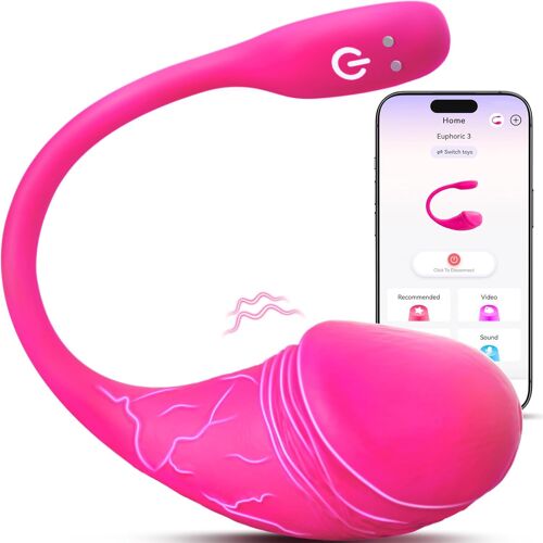 Vibromasseur Clitoridien Sex Toy¿S Femme Avec App,9 Mode Gode Vibro-Masseur Sex Toys,Vibromasseurs Feminin À Distance Sextoy Dildo Oeuf Vibrant Gode Femme Sex Toy,Sextoyse Couple Plaisir.[K553]