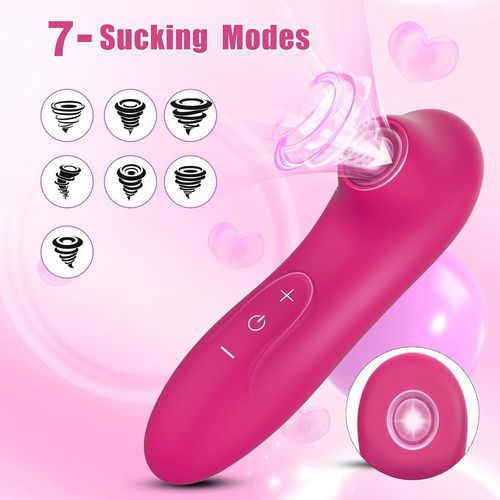 Kalanka-Vibromasseurs Feminin Sex Toy¿S Femme, 7 Vibrations Pour Couples Jouets Sexuels De Stimulation Gode Vibro-Masseur Va Et Vient Sex Toy¿S Femme Clitoridien Langue Chargement Par Usb