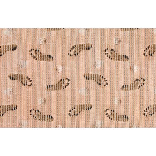 Sjzg-Tapis En Mousse Souple Comfort Vacances - Antidérapant - Aussi Pour L'extérieur - Pour Salle De Bain, Cuisine, Jardin, Balcon - Découpable Lavable Pvc Plastique65 Cm X 2 M