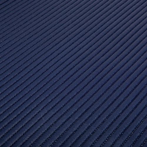 Sjzg-Tapis En Mousse Souple Comfort Uni Bleu - Antidérapant - Aussi Pour L'extérieur - Pour Salle De Bain, Cuisine, Jardin, Balcon - Découpable Lavable Pvc Plastique65 Cm X 2 M