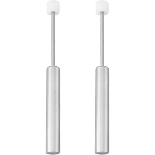 KALANKA-2 pièces 91x49x7,8 mm Amortisseur de poubelle à fermeture douce avec piston en acier et mécanisme en plastique pour remplacer l'amortisseur de poubelle de cuisine