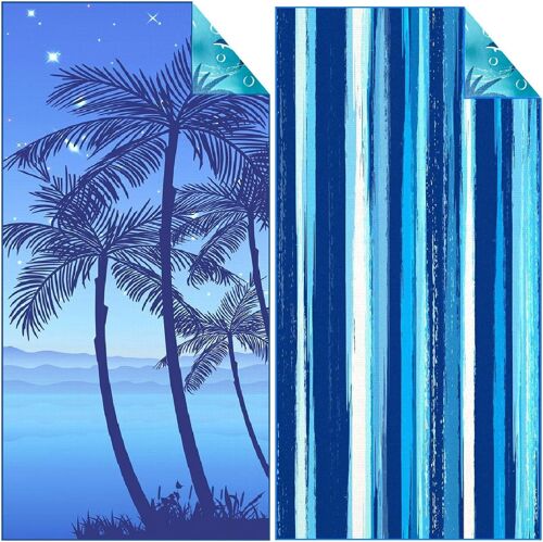 Serviette De Plage Microfibre Xxl Grande Drap Serviettes Lot Homme Anti Sable Bain Beach Towel Piscine 180x80 Towels Sechage Rapide Vacances Accessoire Sport Travel Essentials Femme Cadeau Fille 