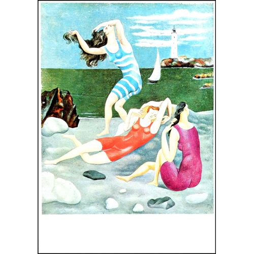 Picasso Pablo Lot 38 Cartes Postales Tableaux Peinture Plage