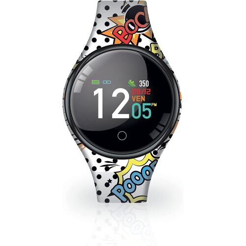 Kal-Smartwatch Freetime Style Cartoon | Avis D'appel, Notifications, Étaps, Calories, Sleep Monitor, Réveille| Compatibilité Ios Et Android