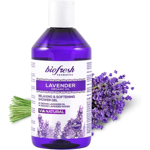 Gel Douche Relaxant Et Adoucissant ¿¿ L'huile De Lavande Bio Lavande 300 Ml 