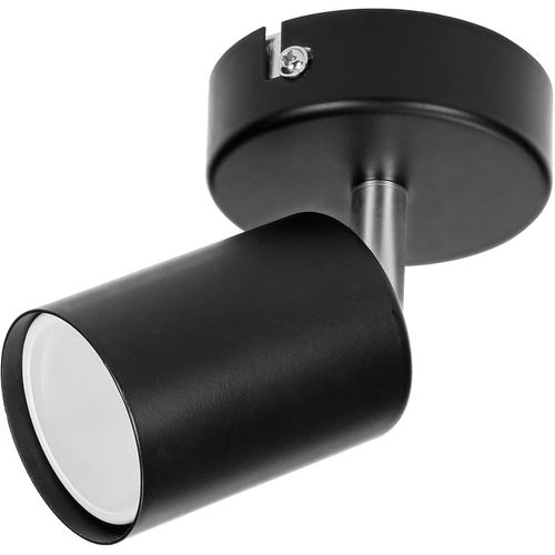 Doa Sp 1 Applique Et Plafonnier Gu10 Max.50w Source Lumineuse Remplaçable (Noir)