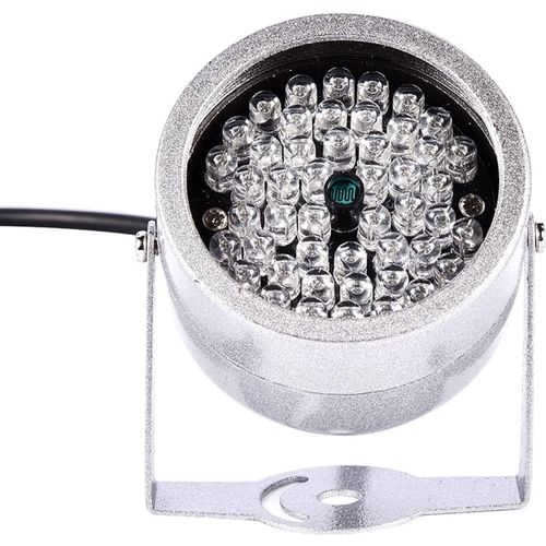 Kalanka-Lumières D'éclairage Étanches Ir 48 Led, Lumière De Nocturne Infrarouge Pour Caméra De Vidéosurveillance De Sécurité, Spots Ir Extérieurs 12 V Pour Nocturne