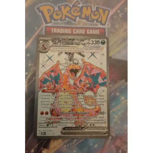 Vente Carte Dracaufeu Ex