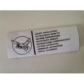 Enveloppe Vide Instructions The Green Hornet 1966 Corgi Toys 268-Corgi