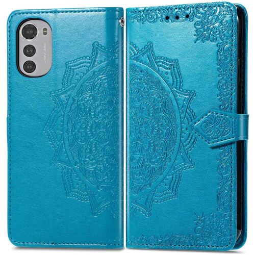 iMoshion Etui de tÃ©lÃ©phone portefeuille Mandala Motorola Moto E32 / E32s Turquoise