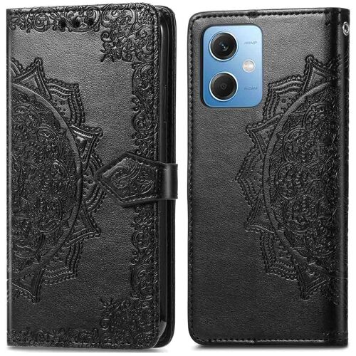 Imoshion Etui De Téléphone Portefeuille Mandala Xiaomi Redmi Note 12 Noir