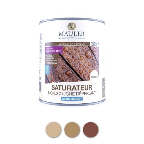 Saturateur monocouche déperlant - 10 litres - incolore Mauler