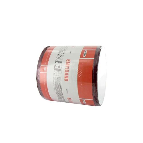 Bande d'étanchéité autocollante à froid rouge brique EMFI 15cm x 10m