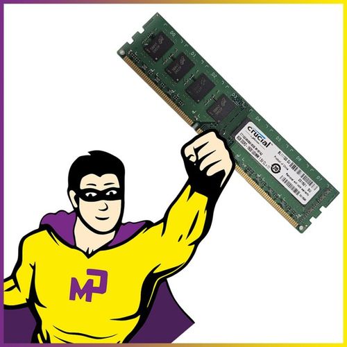 8GB RAM DDR3 Crucial CT102464BA160B.M16FA2 PC3-12800 1600 Mhz DIMM CL11 1.5V PC