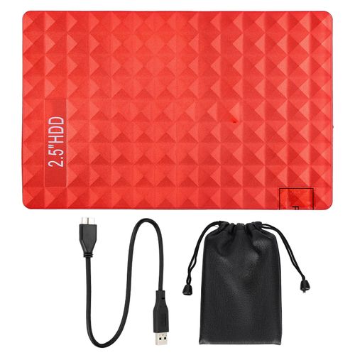 Disque dur externe portable ultra fin BU KING YD0024, USB 3.0, pour OS X, XP, Win7, Win8, Win10, Linux, 500 Go