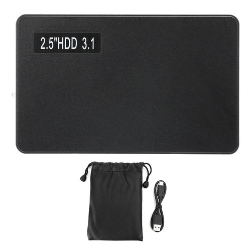 Disque dur externe mobile 2,5 pouces USB 3.1 haute vitesse, stockage de base YD0015, noir, 500 Go
