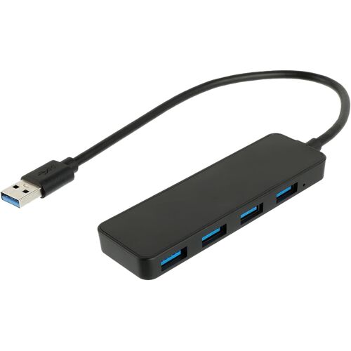 Hub USB 3.0, 4 Porta Adattatore Multiport USB 3.0 5Gbps Haute Vitesse Compatible avec MacBook Pro iMac Surface Pro XPS PC Tastiera HP Dell