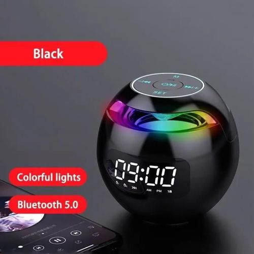 G90 Intelligente Réveil LED HORLOGE Numérique Haut-Parleur Intelligent De Bluetooth Bluetooth 5.0 FM Radio Lu