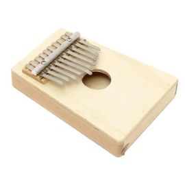 Kalimba 10 Clés Sanza Piano Pouce Naturel