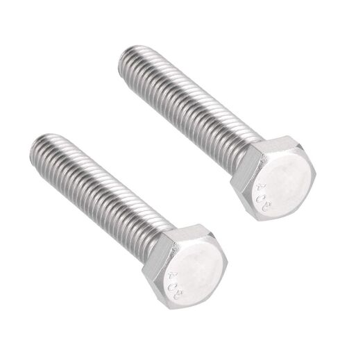 3/8-16x2"" Boulon Hexagonaux Acier Inoxydable 304 Boulon à Vis Hexagonale 2pcs