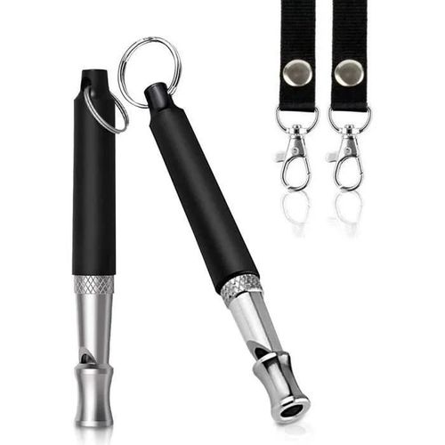 Sifflet Professionnel À Ultrasons Pour Dressage De Chien, Fréquence Réglable, Sifflet D\'obéissance Pour Chien, Sifflet En Métal