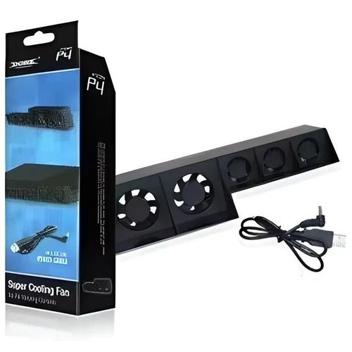 Nouveau Ps4 D\'arrivée Ventilateur Cooler Fan Pour Host Ps4 Playstation4 Console + Cable