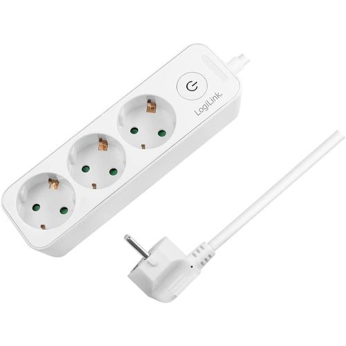 ChenQuanSarl-Bloc Multipr Avec Interrupteur Et Protection Ip20 - Longueur Du Câble = 1,5 M - Blanc Triple Blanc.